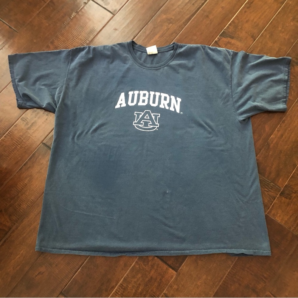Navy “Auburn” & Yellow “Robert Trent Jones Golf Trail” Tee Shirts - Size  3XL - Picture 4 of 11